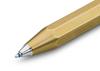 Kaweco Шариковая ручка из латуни, официально импортированная, на масляной основе, Спортивная, BRBP-BR,