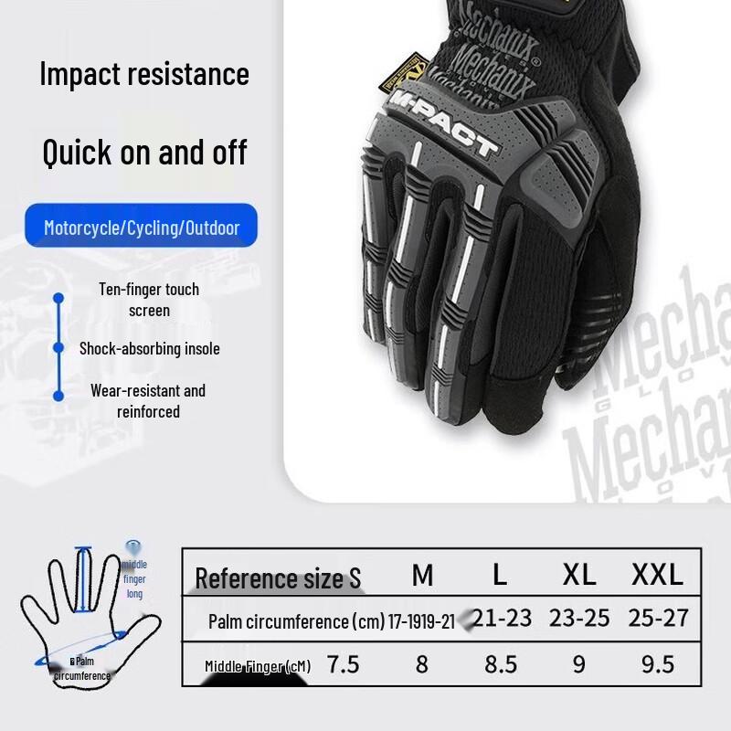Mechanix Wear Tactical Impact Resistant Touchscreen Gloves