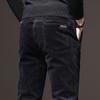 2024 Autumn/Winter Corduroy Pants For Men With Thickened Velvet/Regular Casual Slimming Straight Tube Velvet Pants
