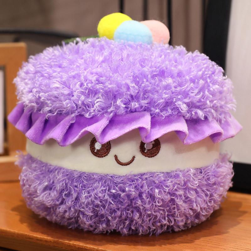 Очаровательная мягкая плюшевая игрушка в виде шоколадного хлеба, макарон, швейцарского рулета, набитое животное, подарок на день рождения