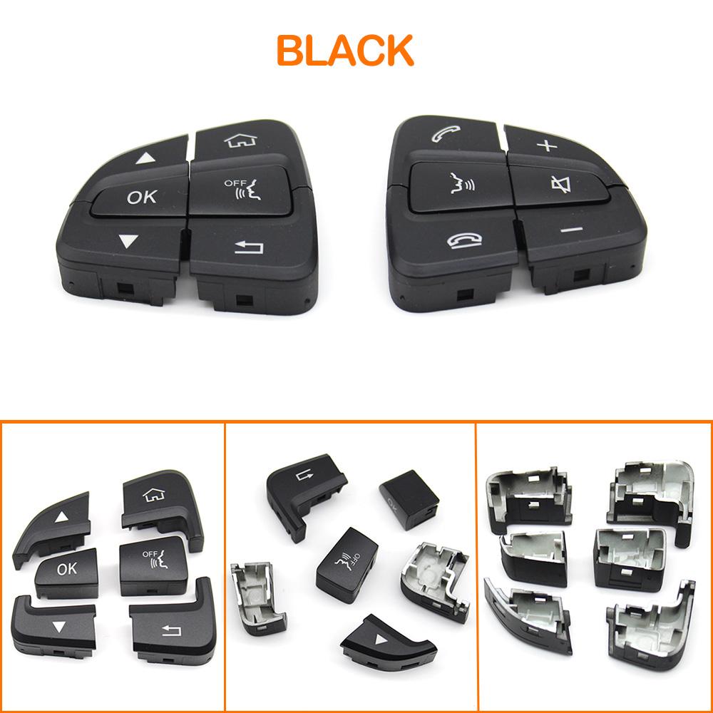 W205 W253 Car Steering Wheel Multi-Function Menu Control Switch Button Cover For BENZ C GLC Class C180 C220 GLC300 0999050200