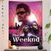Рэпер The Weeknd Напечатанный Большой Настенный Гобелен Настенное Украшение Домашний Декор Покрывало