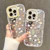 Fresh Florals Are Applied To Apple 15 Mobile Phone Case IPhone 14promax Mirror 13 Transparent Xs Anti-fall 8p