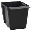 Flower Boxes for Euro Pallets 12 pcs Black 14 x 9 x 9.5 cm