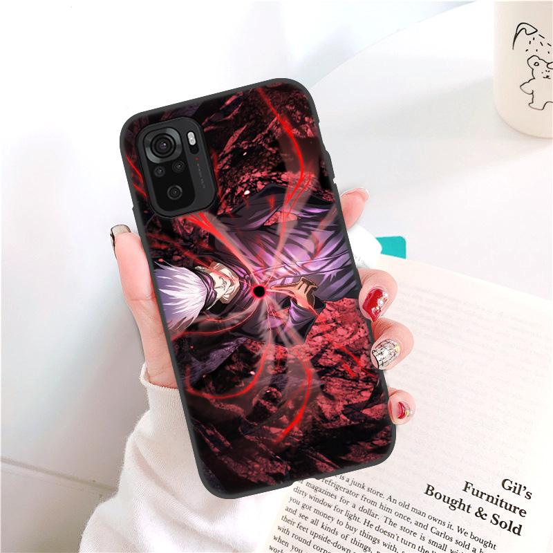 Чехол с аниме Jujutsu Kaisen для Xiaomi Redmi Note 11 10 9 Pro, чехол для Redmi Note 8 Pro 11S 8T 9T 9S 10S Note9 Pro, чехол Funda Etui