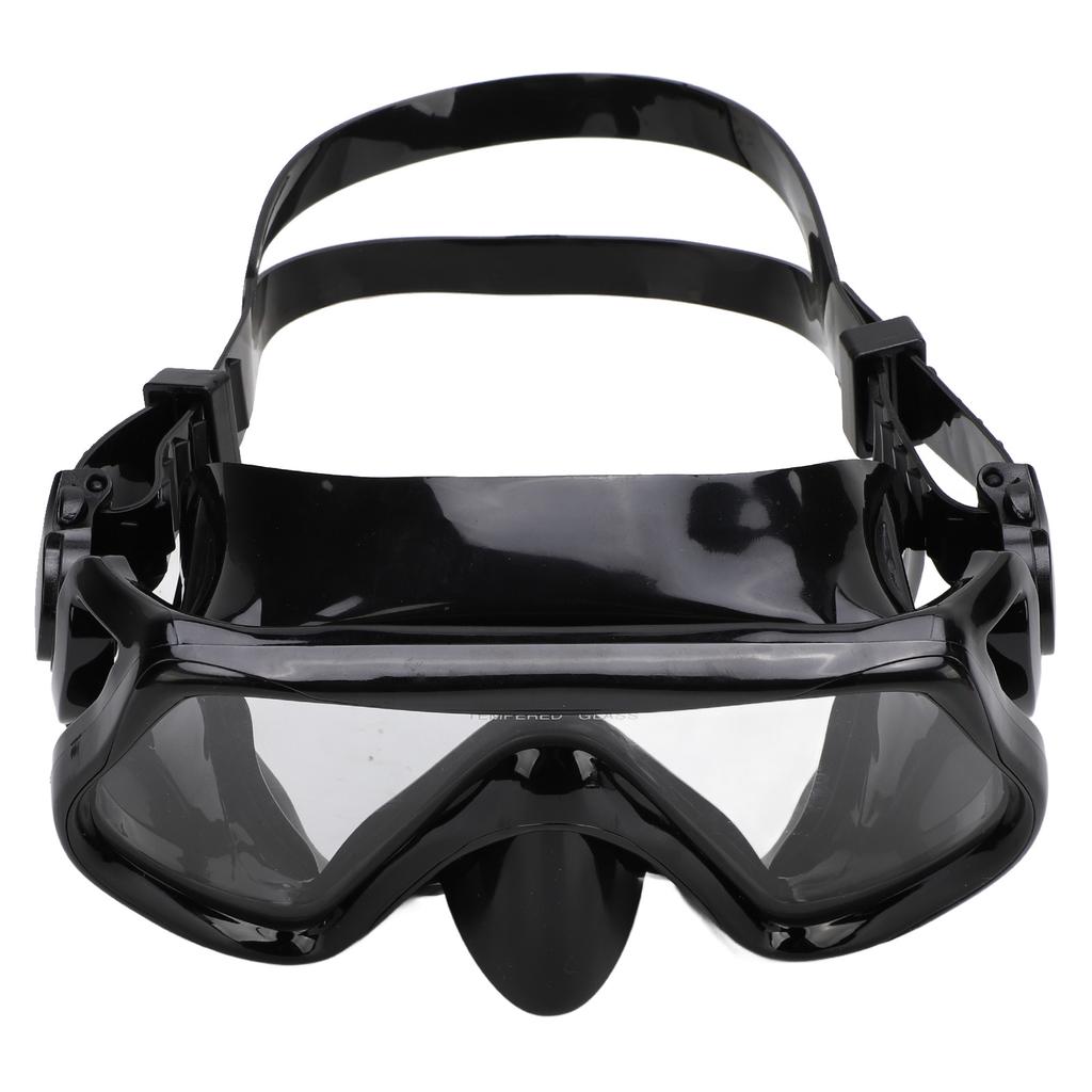 Очки для дайвинга для взрослых Очки для плавания с трубкой и маской для взрослых с линзой из закаленного стекла и регулируемой