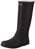Rain ILB Cm [Achilles] Boots, Foldable, Lightweight, Women's, Men's, 0760, Black, 24.5~25.0