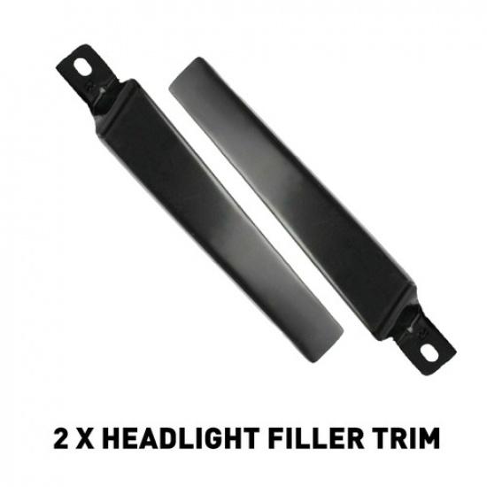 Front Bumper Filler LH RH For 1998-2000 Toyota Tacoma Below headlamp Set of 2