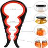 Jar Opener, Easy Grip Bottle Opener Twist Off Lid Quick Opening Cooking Everyday Use for Weak Hands and Arthritic