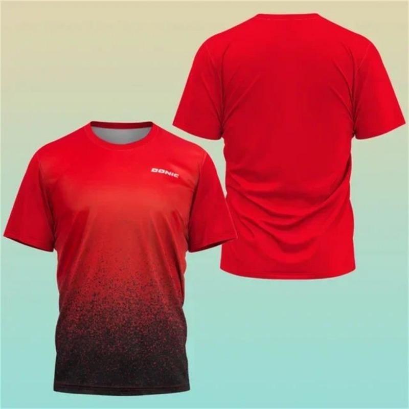 Новая футболка с 3D-принтом, мужская футболка из джерси Haikyuu, спортивная футболка для настольного тенниса, тренировочная, впитывающая пот, удобная футболка для бадминтона