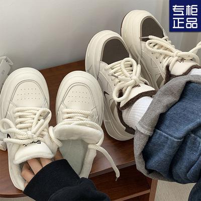 Повседневная женская обувь на платформе, весенне-осенние новые нишевые универсальные кроссовки для бега женские