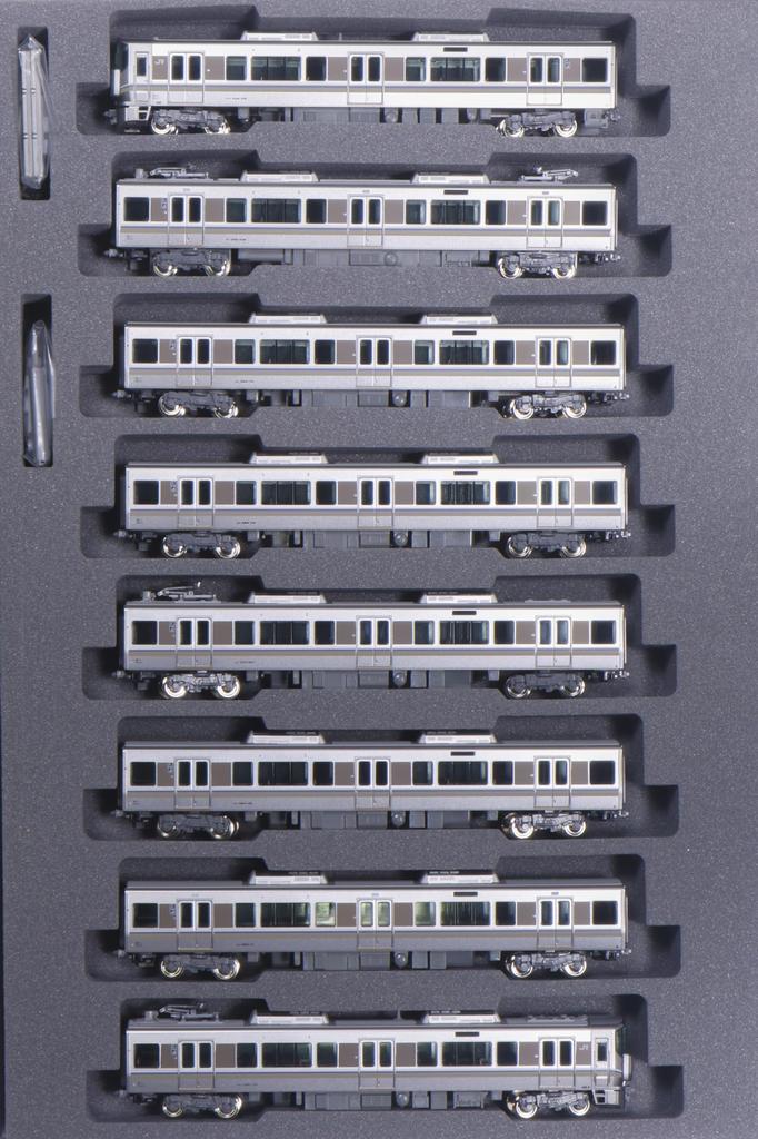 KATO N Gauge 225 Series 100 Series 3rd Edition New Rapid Set Railway Model Train 8-Car 10-1901