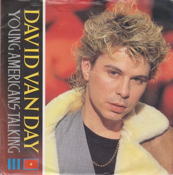 7-дюймовая пластинка DAVID VAN DAY Young Americans Talking DAY1 WEA 1983 UK Rock Б/у