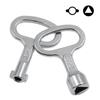 1PCS Universal Key Multifunction Wrench Metro Trains Lock Elevator Door Electric Cabinet Keys Valve Utility Plumber Triangle For Cabinets
