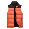 Windproof Men Vest Cotton Padded Thicken Plus Size Zipper Waistcoat for Daily Wear