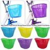 Plastic Kids Children Bike Basket Multicolors Student Front Basket  Rear Cycling Accessories