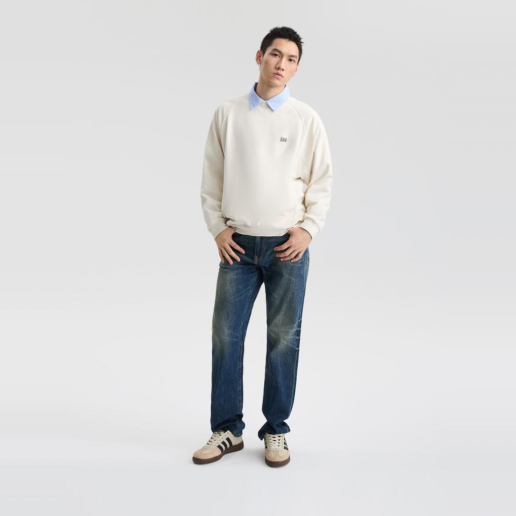 Lee Свитшот мужской FW25 Белый LMT011097209288K15000
