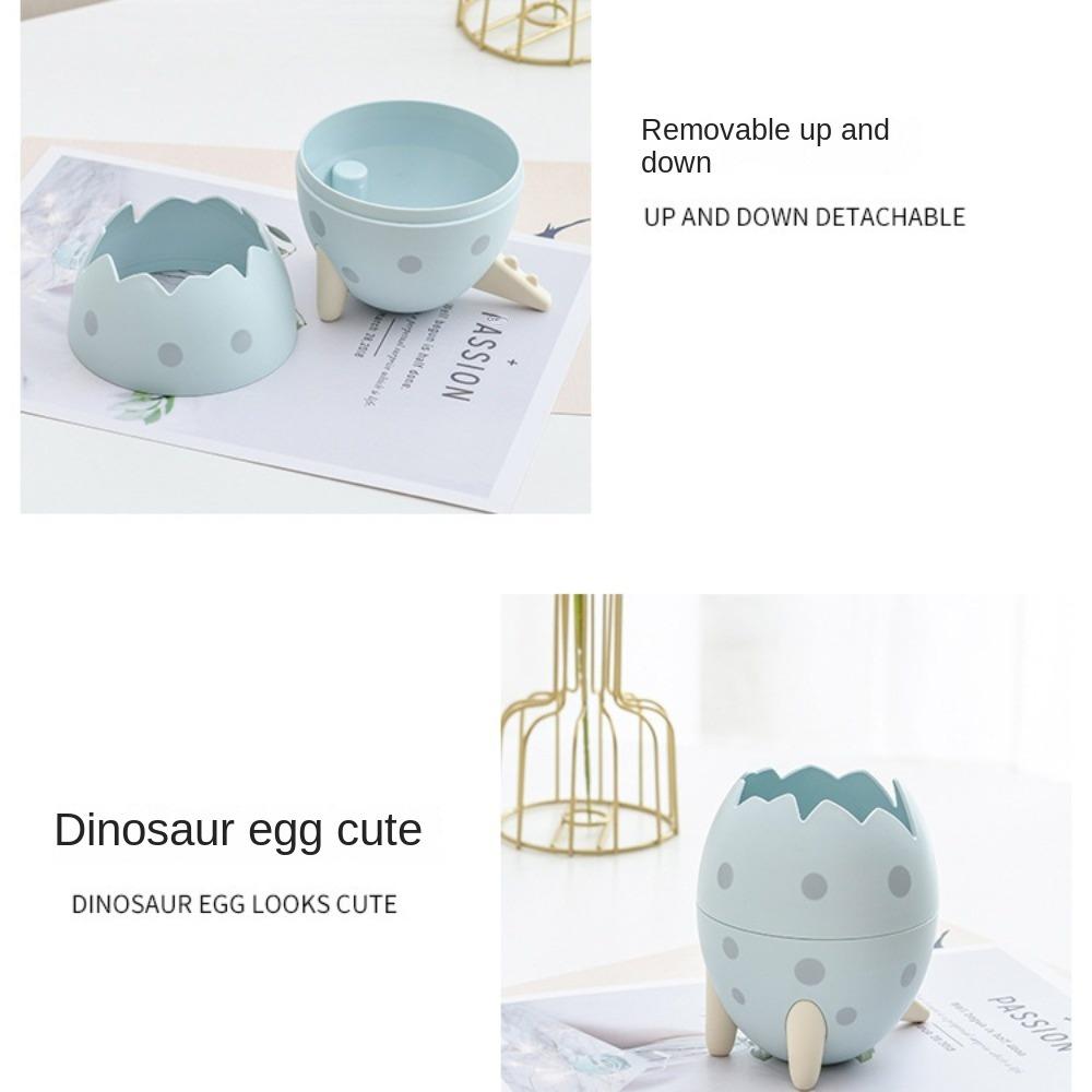 PP Dinosaur Egg Pen Holder Egg Shape Stationery Storage Box New Pencil Case  Kids Boys Girls