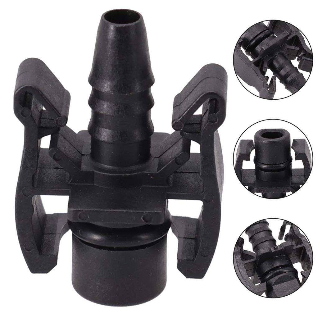 Прямой разъем прост в установке, устойчив к высоким температурам