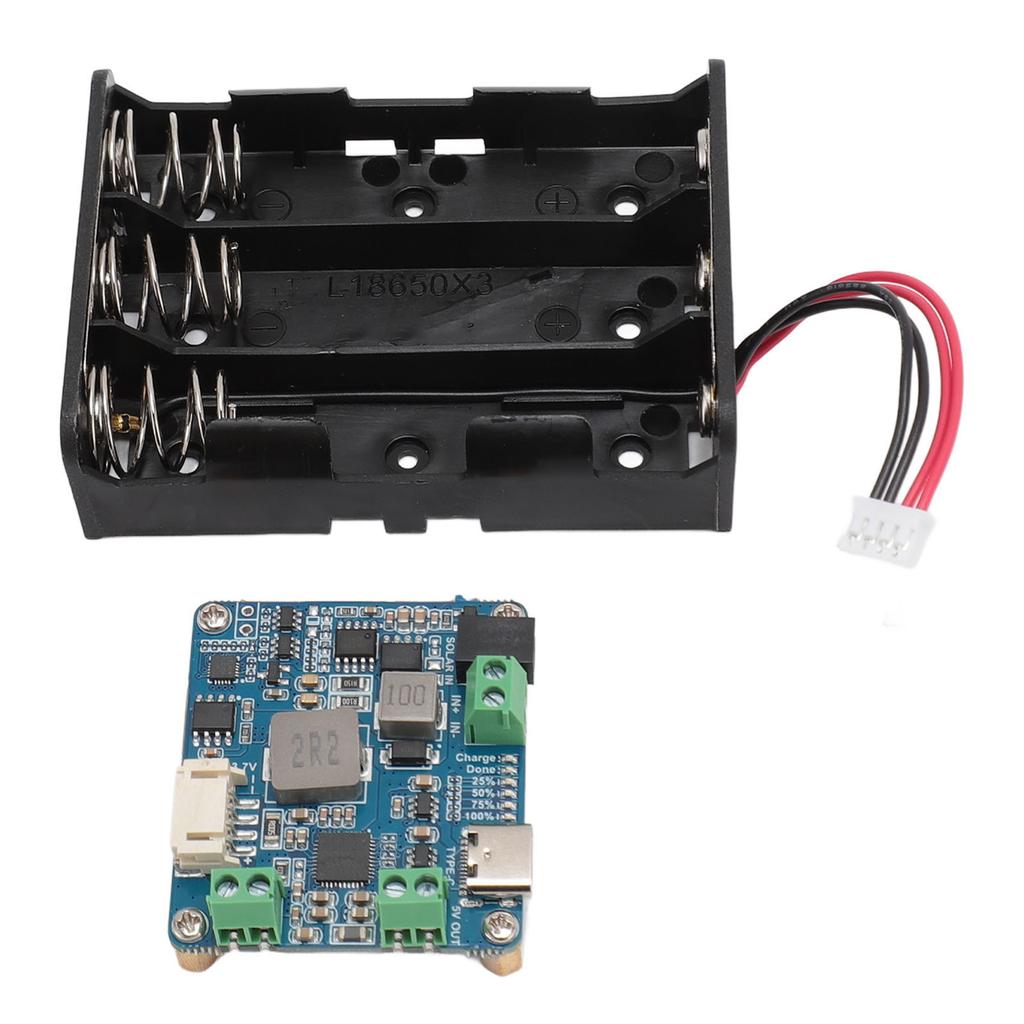 6V‑24V Solar Power Manager PCB MPPT 5V 3A Output Type C Charging Power Management Module