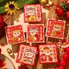 6Pcs Cartoon Chinese Snake Year Red Envelope New Year Money Envelope  Spring Festival