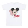 Disney Womens/Ladies Mickey Mouse Move Cotton Boyfriend T-Shirt