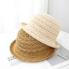 Уличная дышащая вязаная шляпа-ведро для женщин, весна-лето, маленькая простая шляпа-ведро для бассейна, 2025, прилив