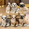 Cute Simulated Puppy Dolls Bulldogs Huskies Plush Toys Dog Dolls Street Stalls Children's Gifts