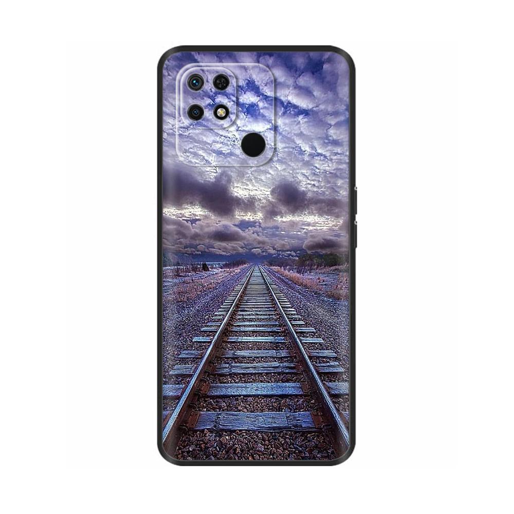 Чехол для Redmi 10C Милый мультяшный Мягкий Жидкий Силиконовый Корпус Телефона Для Xiaomi Redmi 10C Задняя Крышка redmi10C 10 C Чехлы Fundas