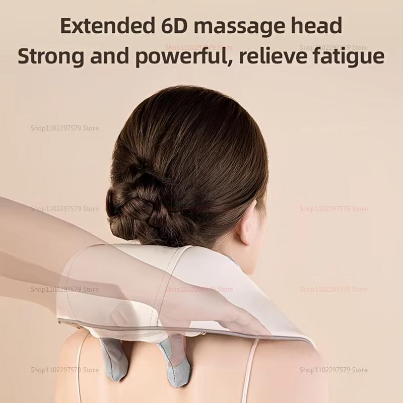 20W Wireless Massager Relief Massage Trapezius Muscle Relaxation Deep Shiatsu Simulated Human Hand Kneading Neck Electric