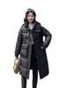 Polyester cotton-padded clothes women's new Korean version of cotton-padded clothes medium and long knee-padded jackets loose and thickene