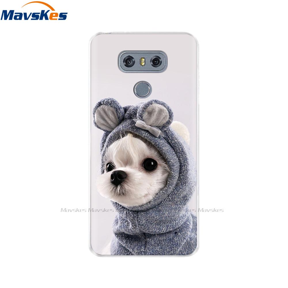 Мягкий чехол из ТПУ для Coque LG G5 G6 Чехол-крышка Силиконовый Расписной Чехол для Телефона Для LG G5 G6 Чехол-бампер Capa Fundas Coque