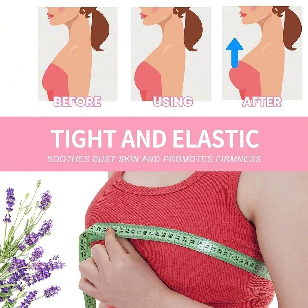 Крем для увеличения груди нежный и не раздражающий, укрепляет кожу, улучшает цвет лица, делает кожу мягкой и нежной.