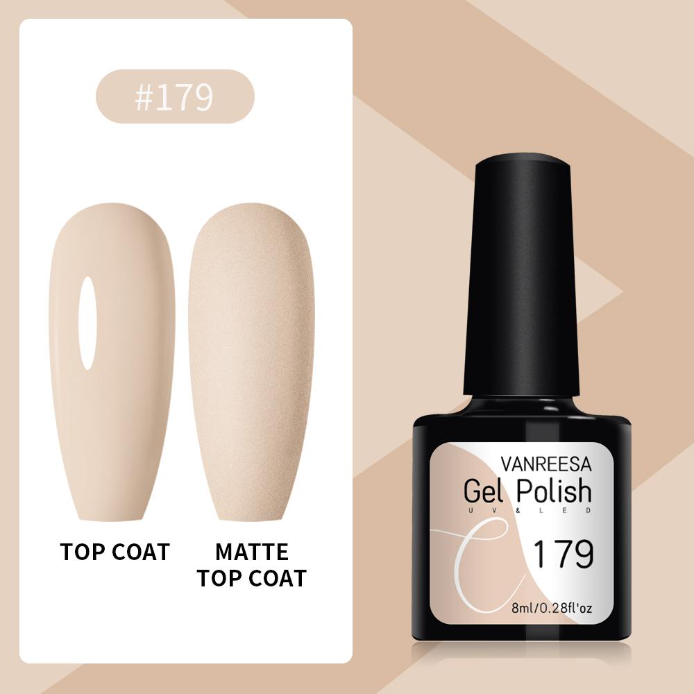 VANREESA Набор гелей для ногтей 111 цветов Гель-лак для ногтей Soak Off Базовое покрытие Верхнее покрытие Маникюр для ногтей УФ-светодиодный полуперманентный лак Стойкий гель для дизайна ногтей