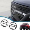 Car Front Headlight Lamp Decoration LED Light Source Guards Cover for Ford Bronco 2022 2023 Lamp Hoods Exterior