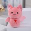 PP Cotton Bat Plush Keychain Durable Soft Stuffed Toy Funny Halloween Bag Pendant  Commute