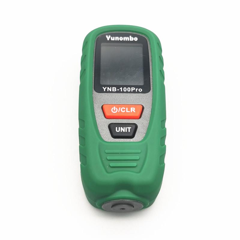 Yunombo 2025 Новый выпуск YNB-100Pro Fe nFe Fe+Zn Мини-измеритель толщины пленки Измеритель толщины покрытия Тестер толщины автомобильной краски