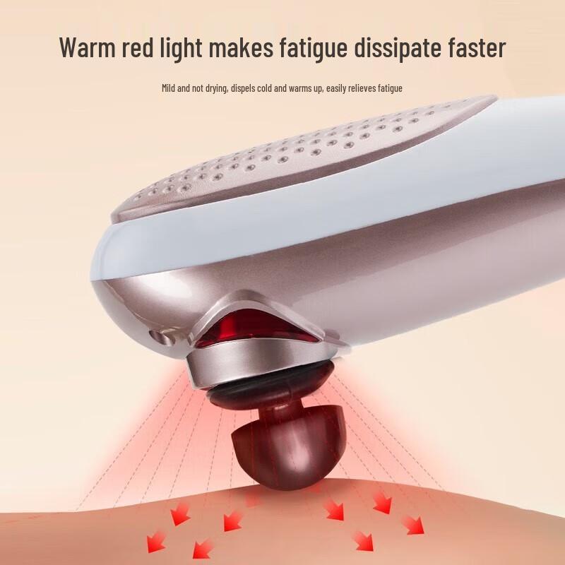 Jiancheng Handheld Percussion Massager with Red Light