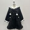 Yumetenbou Mass-produced Landmine Clothing Pompom Ribbon Sailor Frill Coat