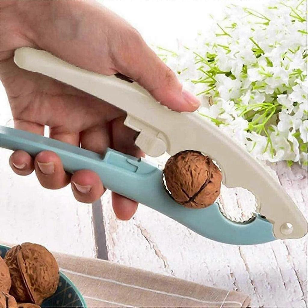 1 Piece Multifunctional Nutcracker Chestnut Pliers Walnut Tongs With Non-slip Handle Nut Peeling Tool