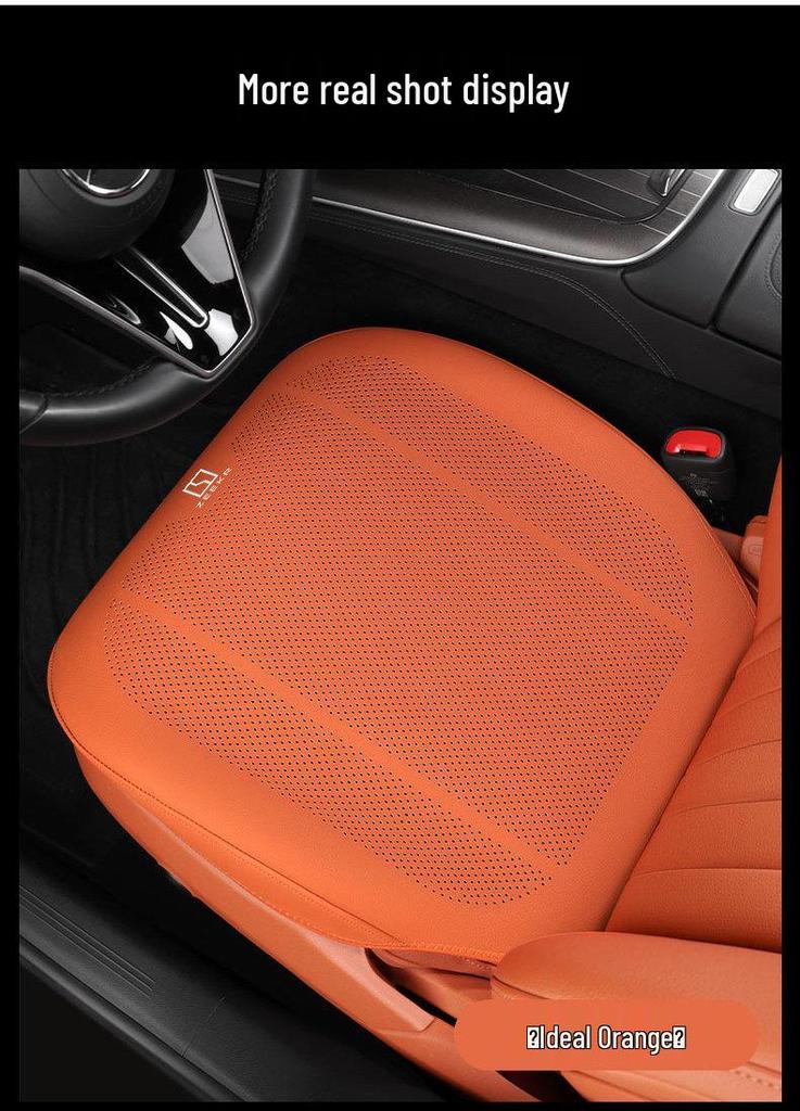 Всесезонная подушка на сиденье автомобиля ZEEKR 001/009/X с дышащим чехлом и встроенной спинкой