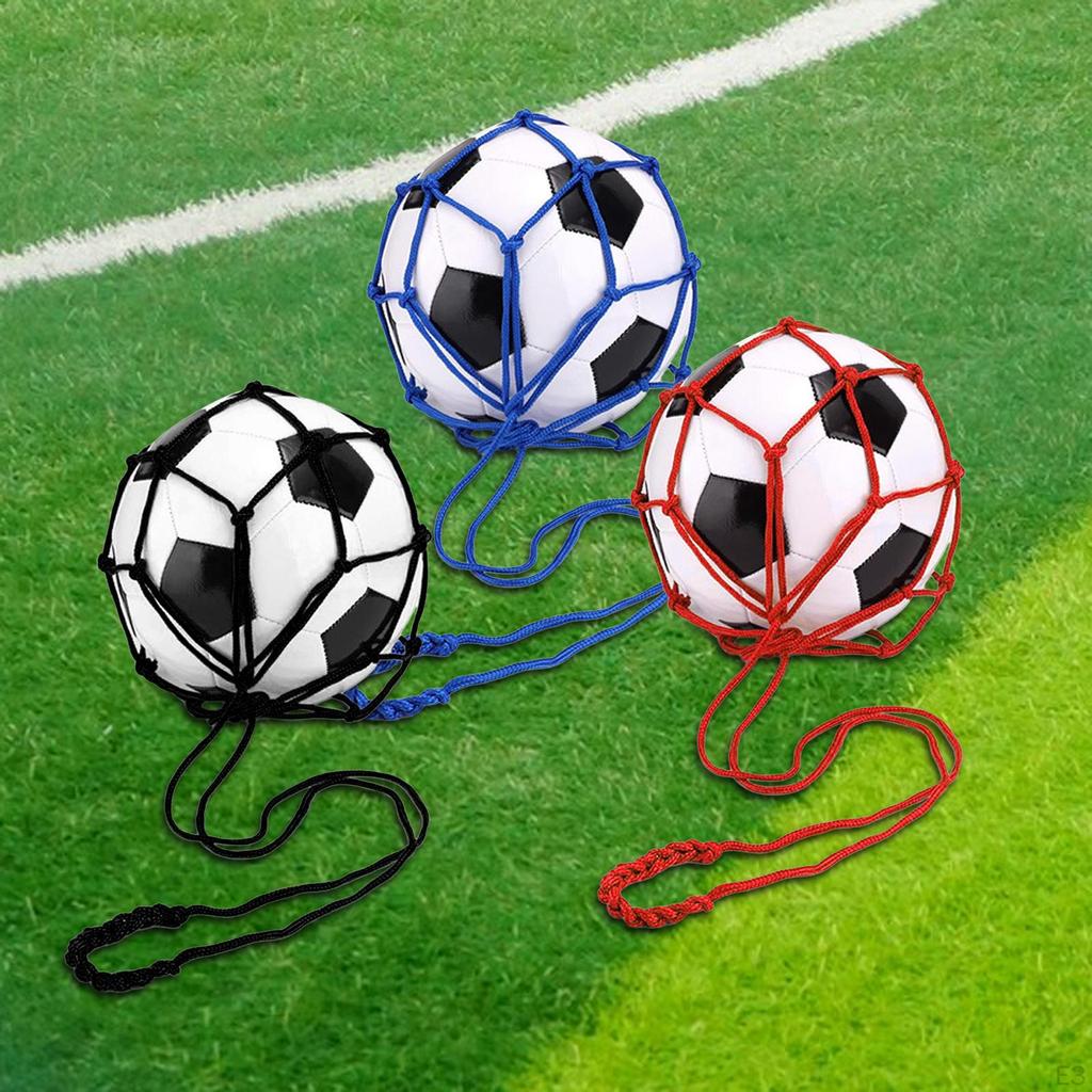 Тренажер для футбольных мячей, сетка для футбольного мяча, оборудование для тренировок, нейлоновый держатель, сумка для жонглирования