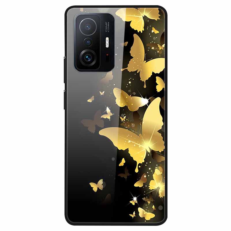 Роскошный чехол для Xiaomi Mi 11T Pro Чехол Закаленное Стекло Чехол для Xiaomi 11T 11 T Pro Чехол для Телефона Xiaomi 11TPro Fundas 2021