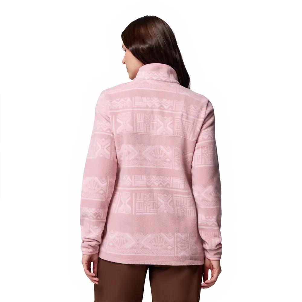 Columbia Fleece Jacket with Half-zip Benton Springs™ Printed Snap