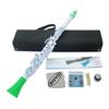 Plastic Wind Instrument Clarinet C Clarineo Clarineo N120CLGN Dedicated 2.0 White/Green [With Semi-Hard Case] [ ]