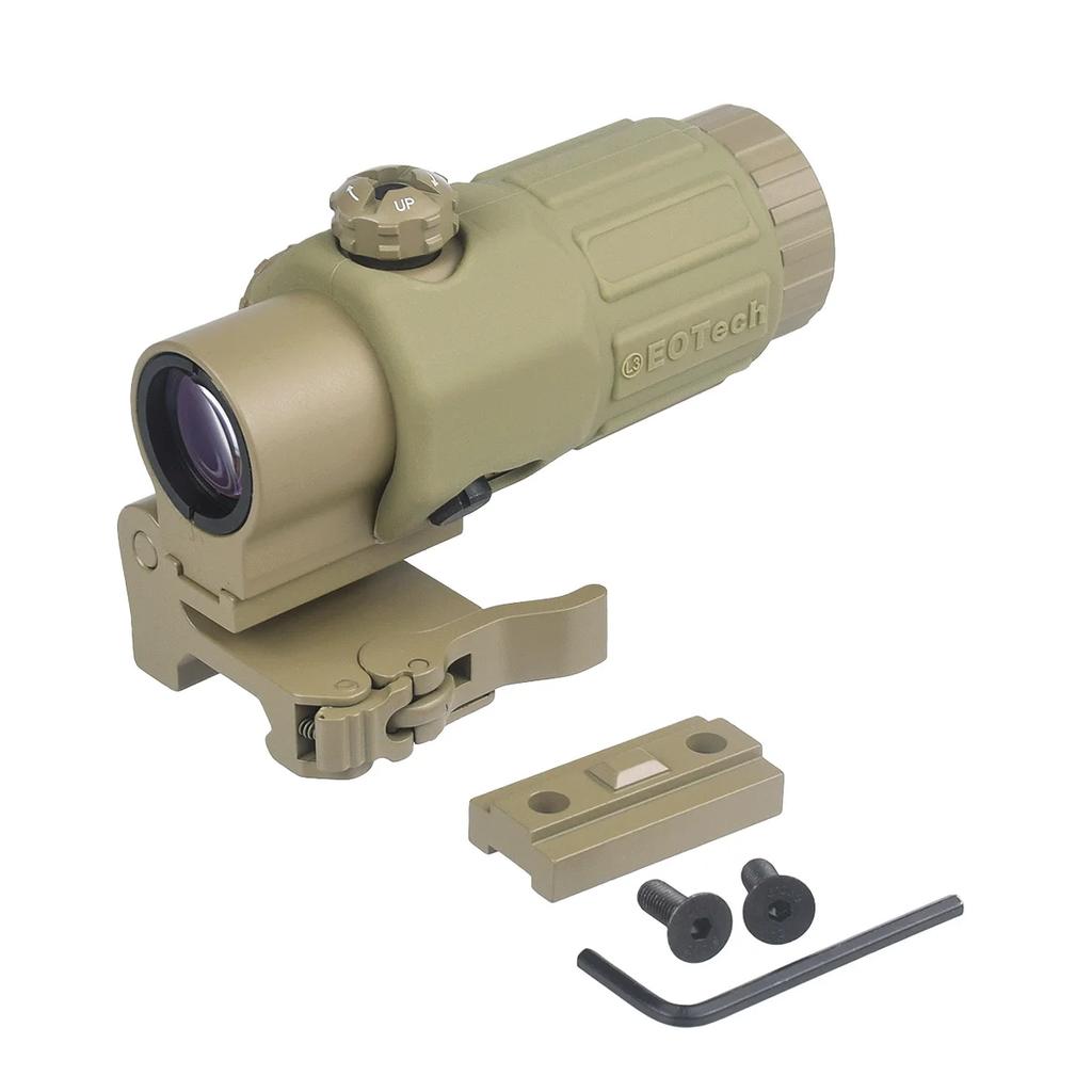 Тактический 3-кратный увеличитель Eotech G33 G43 G45 с коллиматорным прицелом 551 552 553 558 Red Dot Sight, подъемник Hydra, прицел для охотничьей винтовки, крепление Unity Fast для страйкбола