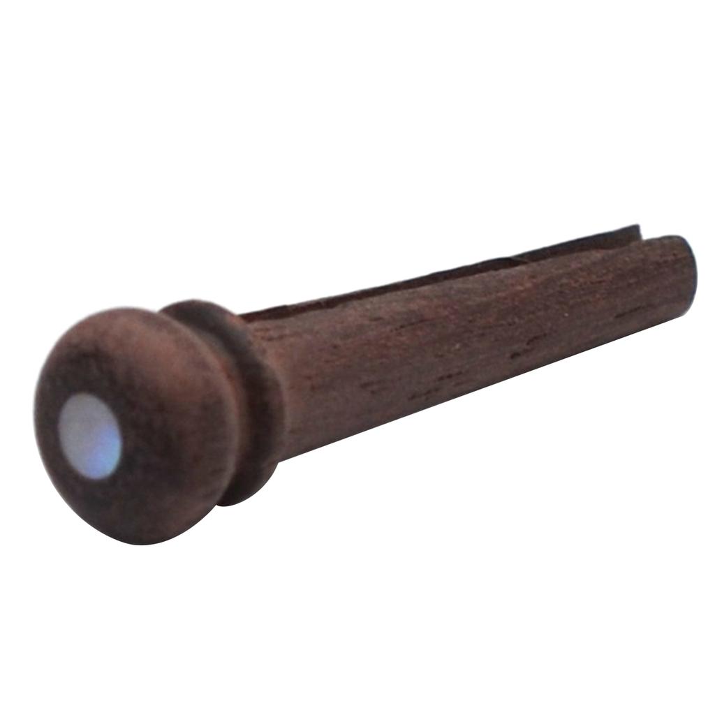 Rosewood Acoustic Guitar Bridge Pins Pegs with Bridge Pin Puller Replacement Bridge Pin Puller Remover Guitar Parts