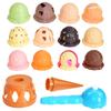 Educational Toys For Baby Gifts Children Simulation Food Kitchen Props Ice Cream Stack Up Play Kids Pretend Play Toys
