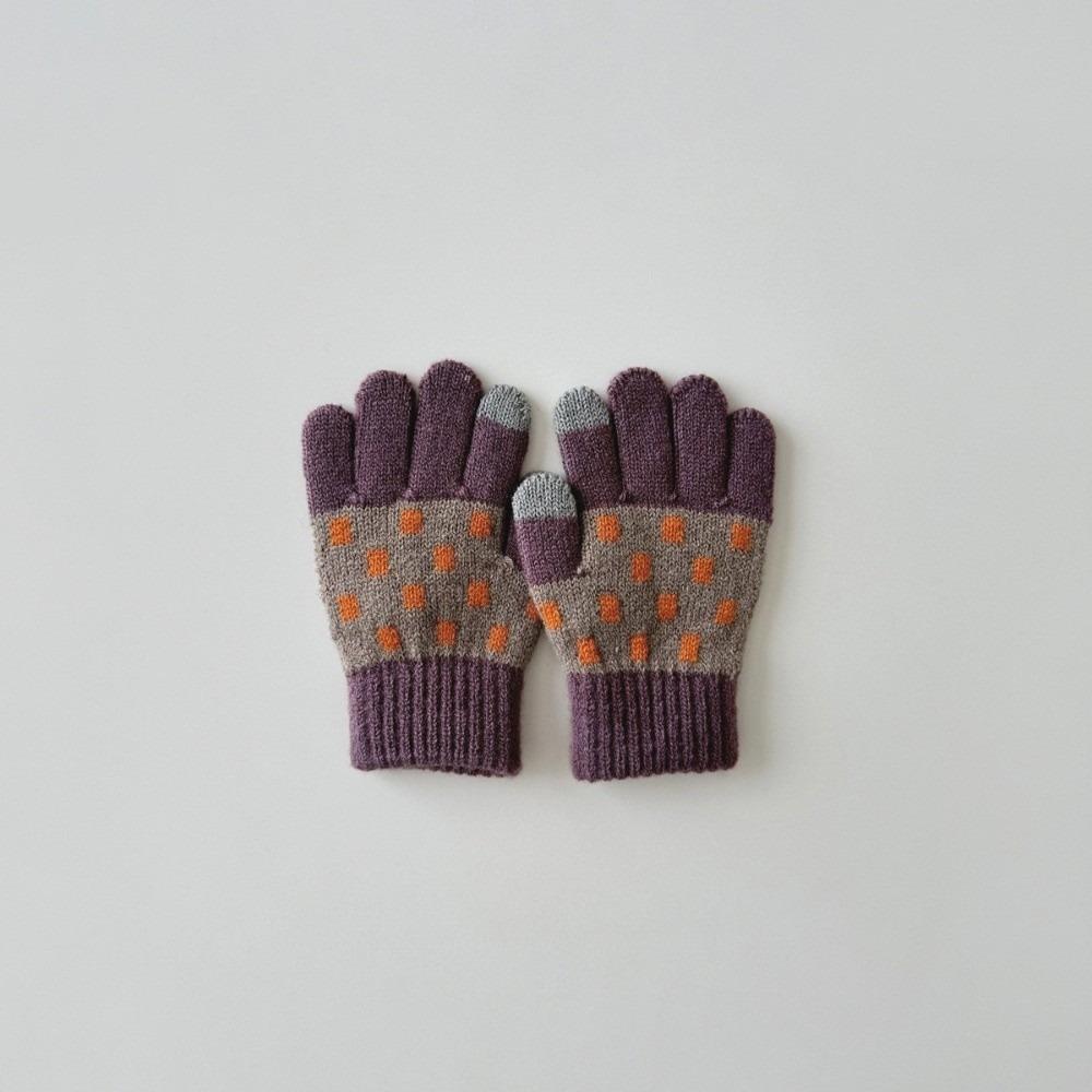 3-8Y Baby Gloves Cold Resistant Half Finger Gloves New Children's Winter Gloves Boys Girls