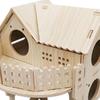 Hamster House and Hideout Cage Accessories Fun Cabin Gerbil for Small Pet